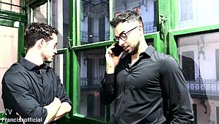 Real Estate Agent Takes Three Cocks Double Penetration Destroyed Ass At Work