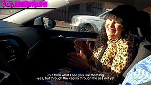 diabla's casting redemption from car to round sofa with passionate creampie 😏