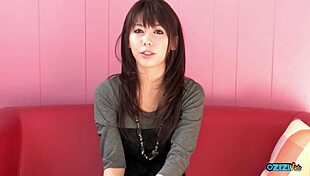 While introducing herself she was shy but she sucked a cock when she got naked