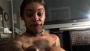 Black women giving major head to big cocks