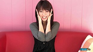 While introducing herself she was shy but she sucked a cock when she got naked