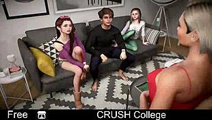 College crush leads to group oral adventures