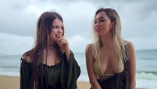 Two Exotic Pirates Seduce And Fuck Muscular Sailors After Shipwreck Orgy