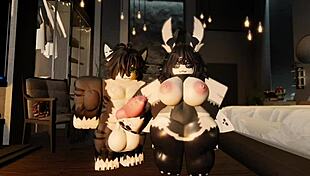 Cute Moth Gets Fucked By Big Dicked Furry In Roblox