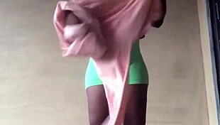 Crazy girl loves shaking her big ass wherever she goes