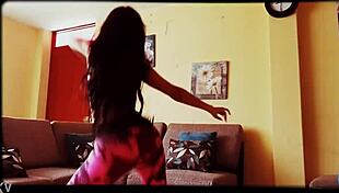 peruvian prostitute pilar gasca shakes her ass nicely in a street encounter