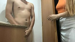 stepmom craves stepson jerking