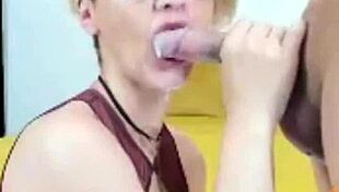 Does white girl love sloppy deepthroat on milkybabes?