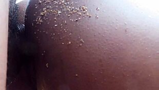 Beach vacation sex: wet pussy foreplay and cum on ass