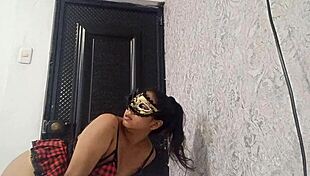 Exotic Dancer Warms Pussy with Fingering and Toys