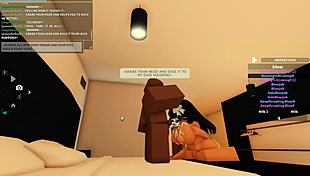 135 roblox porn blacked with rough anal and cowgirl riding 😈