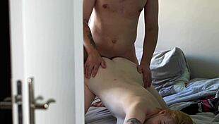 i captured this hot couple fucking in airbnb