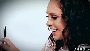 lesbian teen stepsisters jade nile and rebel lynn tasting each others pussies