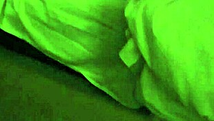 Chubby guy intensely fucks his tattooed girlfriend she complains