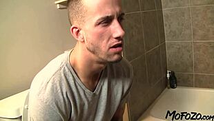 Horny Blonde Sucks Big Dick and Enjoys Rough Anal with Father in Law