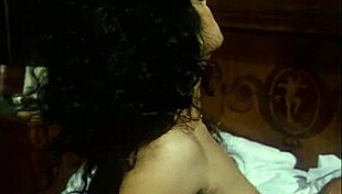 oral release in mouth of vintage spanish lady