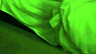 Chubby guy intensely fucks his tattooed girlfriend she complains