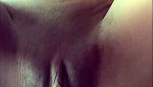 Petite woman dances alone in bedroom