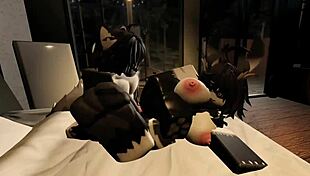 Cute Moth Gets Fucked By Big Dicked Furry In Roblox