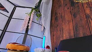 hot gwen-spider is riding a dildo