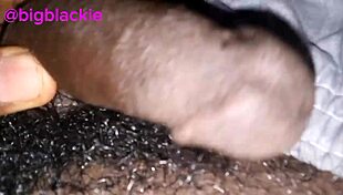 Bigblackie Update 3: Horny Monster Cock Display