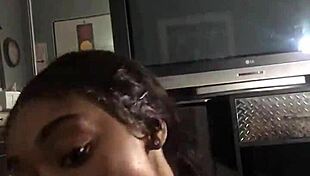 Black women giving major head to big cocks