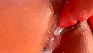 why is this horny college girl masturbating until she cums?