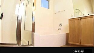 Mia Peach Engages In Lesbian Sex In The Bathroom