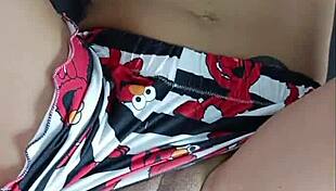 10 Inch Toy Teasing Her Pierced Nipples And Pussy Close Up