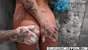 Busty Stepmom Pleases Stepson!