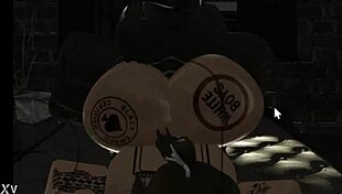 Pounding Qos Snow Bunny In My Roblox Condo