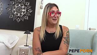 From Spanish TV Stardom To Hardcore Porn, Tania Gets Fucked Hard Here