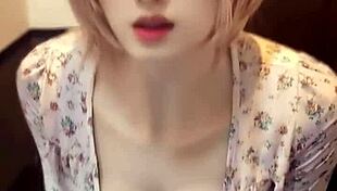 slutty ladyboy and neat shemale stroke themselves in private