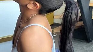 She satisfies her eating bbc with her stepbrothers -amateur couple- nysdel, want more?