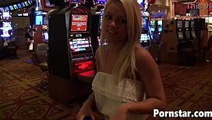 blonde beauty alexis monroe in a pov session 😍