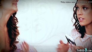 lesbian teen stepsisters jade nile and rebel lynn tasting each others pussies