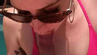 Katarina Kitty Teases Deep in Pool