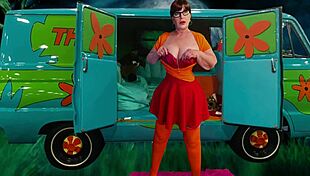 Is granny velma dinkley fucking that dildo for private dicktective's pleasure?