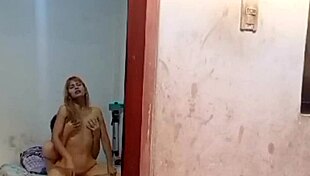 I surprise my stepbrother at home, suck his dick, and he fucks me deliciously