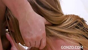 I, this extreme fetish slut, got filled with three massive dicks in my ass and two in my pussy till I cant take it no more!