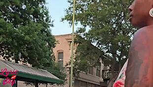 Ebony Pussy Pounded After Romantic Date Night With Bbc Couple