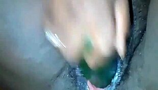 Fucking This Pregnant Pussy With A Phat Cucumber - Nookiecookies Full Video Coming Soon