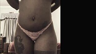 Ebony Milf's Huge Tits Compilation Tease