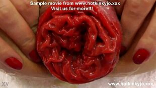 hotkinkyjo gets her ass fisted and prolapsed with dildo on electric screwdriver by alexthorn