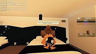 135 roblox porn blacked with rough anal and cowgirl riding 😈