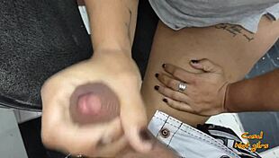 Brazilian Housewife Washes Dishes While Taking Cock