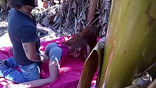 Stretching a pussy with sex toy brings intense emotions