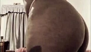 Ebony Milf's Huge Tits Compilation Tease