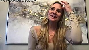 meet jj, our brand new blonde tall milf model