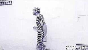 Submissive Shemale Gets Crazy Butt Pounding